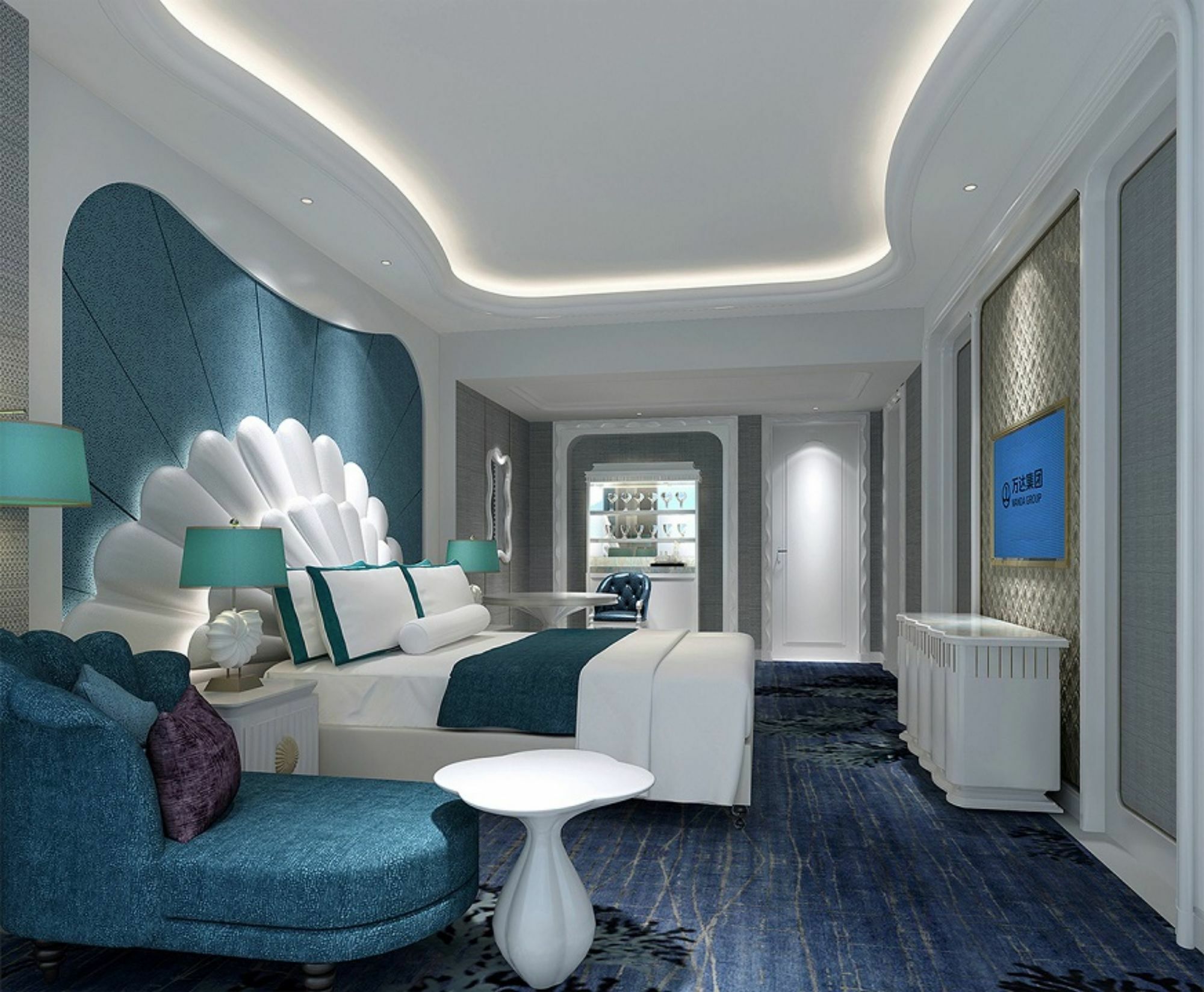 Wanda Vista Qingdao Movie Metropolis Hotel Luaran gambar