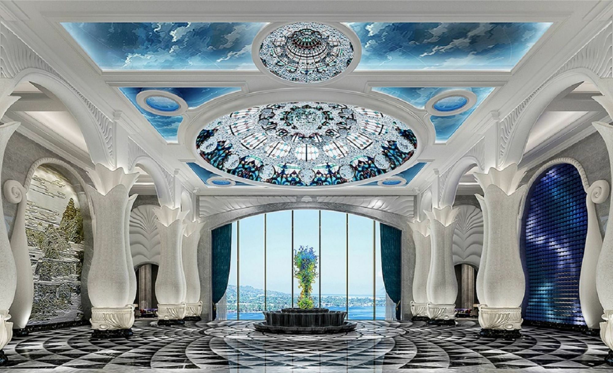 Wanda Vista Qingdao Movie Metropolis Hotel Luaran gambar