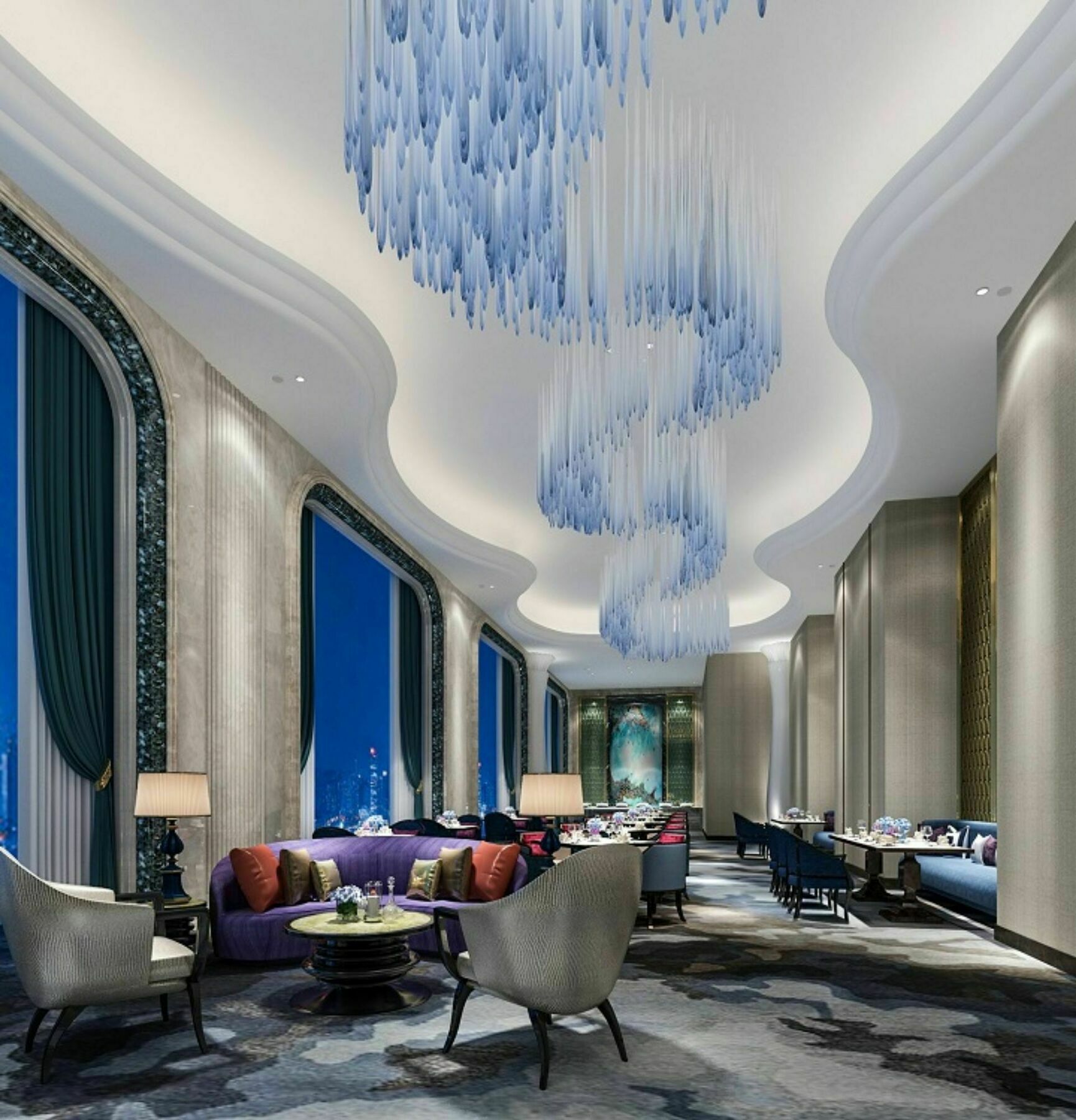 Wanda Vista Qingdao Movie Metropolis Hotel Luaran gambar